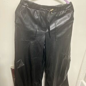 COPY - Forever 21 Black Wide Leg Pants with Relaxed Fit